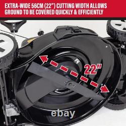 SIP HONDA-Powered 56cm Self-Propelled Petrol Lawnmower 08228