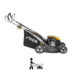 STIGA 950 S Twinclip Self-Propelled Petrol Lawnmower, 166 cc, 48 cm Extra