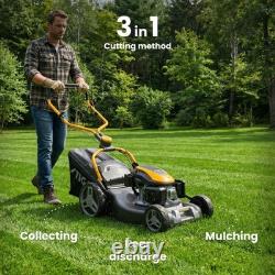 STIGA Combi 553 S Self-Propelled Lawn Mower, 166 cc, 51 cm, 60 L 3-in-1