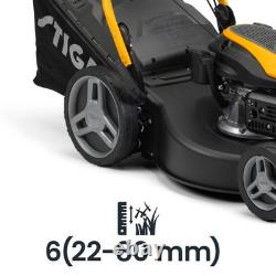 STIGA Combi 553 S Self-Propelled Lawn Mower, 166 cc, 51 cm, 60 L 3-in-1