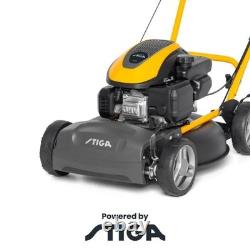 STIGA MULTICLIP 47S SELF PROPELLED PETROL MULCHING LAWNMOWER 123cc 45cm/18in