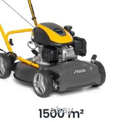 STIGA MULTICLIP 47S SELF PROPELLED PETROL MULCHING LAWNMOWER 123cc 45cm/18in