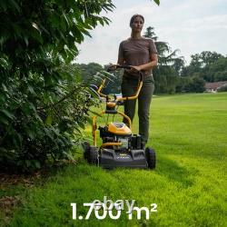 STIGA Multiclip 750 S Petrol Lawnmower, 166 cc, 48 cm Multiclip Mulching