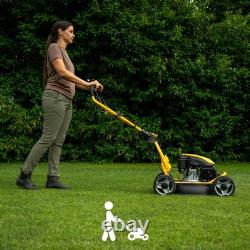 STIGA Multiclip 750 S Petrol Lawnmower, 166 cc, 48 cm Multiclip Mulching
