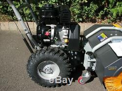 STIGA SWS 800G Self Propelled Sweeper and Collection box- used twice