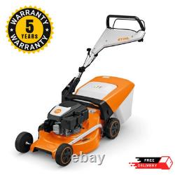 STIHL RM 253 T Petrol Self-Propelled 4-wheeled Lawnmower 51cm Cut FREE P&P