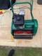 SUFFOLK PUNCH SK17 PETROl cylinder propelled mower with grass box snd frame