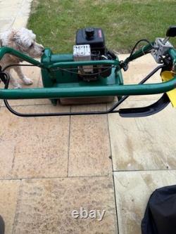 SUFFOLK PUNCH SK17 PETROl cylinder propelled mower with grass box snd frame