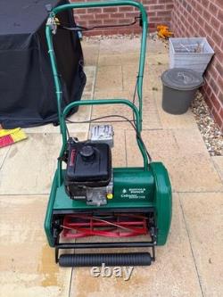 SUFFOLK PUNCH SK17 PETROl cylinder propelled mower with grass box snd frame