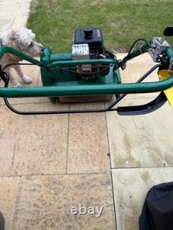 SUFFOLK PUNCH SK17 PETROl cylinder propelled mower with grass box snd frame