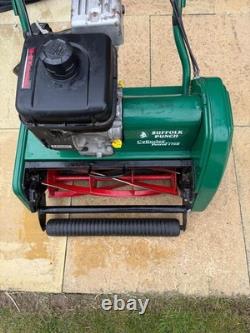 SUFFOLK PUNCH SK17 PETROl cylinder propelled mower with grass box snd frame