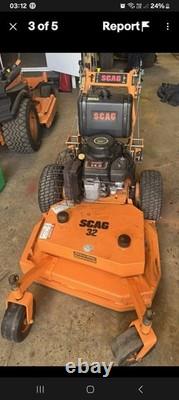 Scag SWZ 32 Pedestrian Rotary Lawn Mower Good Working Order