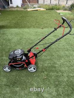 Scheppach MS132-42 Self-Propelled Petrol Lawnmower, 42cm, Mulching, 45L