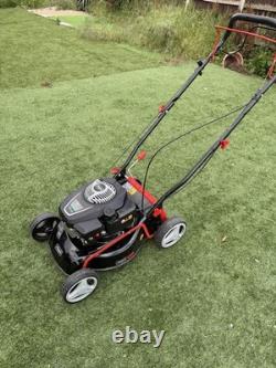 Scheppach MS132-42 Self-Propelled Petrol Lawnmower, 42cm, Mulching, 45L