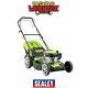 Sealey DG102 Dellonda Self-Propelled Petrol Lawnmower Grass Cutter with H