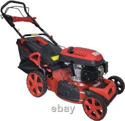 Self Propelled 139cc 21 Inch Petrol Lawnmower Mower