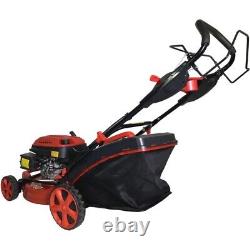 Self Propelled 139cc 21 Inch Petrol Lawnmower Petrol Lawn Mower 55l Catch