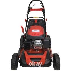 Self Propelled 139cc 21 Inch Petrol Lawnmower Petrol Lawn Mower 55l Catch