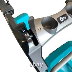 Self-Propelled 46cm Petrol Lawnmower 4-Driving Speed Central Height Adjustment