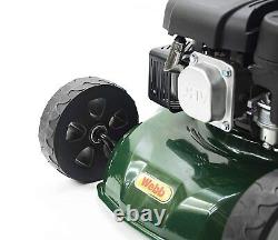 Self Propelled Petrol Rotary Lawn Mower 7 Cutting Heights Webb 123cc Engine