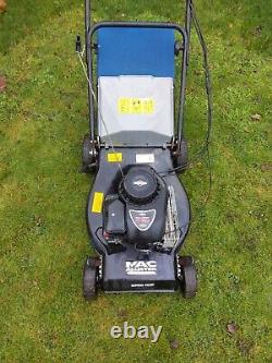 Self propelled MACalister petrol lawnmower whit briggs and stratton engine