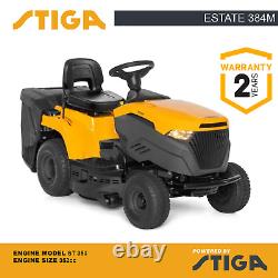 Stiga Estate 384M Ride On Mower Deck 84cm/33in 352cc 200L Grass Box