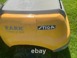 Stiga Park Compact 16 4wd ride on mower c/w 105cm mulching deck