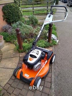 Stihl RM 655 VS Petrol Walk Behind Lawn Mower, Self propelled, with blade brake