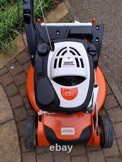 Stihl RM 655 VS Petrol Walk Behind Lawn Mower, Self propelled, with blade brake