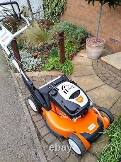 Stihl RM 655 VS Petrol Walk Behind Lawn Mower, Self propelled, with blade brake