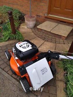 Stihl RM 655 VS Petrol Walk Behind Lawn Mower, Self propelled, with blade brake