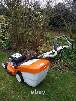 Stihl RM 655 VS Petrol Walk Behind Lawn Mower, Self propelled, with blade brake