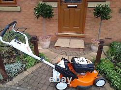 Stihl RM 655 VS Petrol Walk Behind Lawn Mower, Self propelled, with blade brake