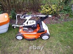 Stihl RM 655 VS Petrol Walk Behind Lawn Mower, Self propelled, with blade brake