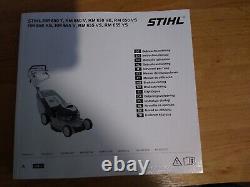 Stihl RM 655 VS Petrol Walk Behind Lawn Mower, Self propelled, with blade brake