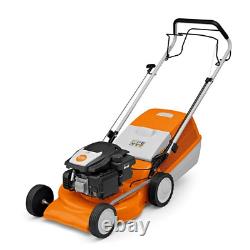 Stihl Rm 248 T Petrol Self-propelled Four Wheeled Lawn Mower (46cm Cut) Free P&p