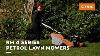 Stihl Rm 443 T Rm448 V T U0026 Stihl Rm453 V T Petrol Mowers Stihl 4 Series Petrol Mowers Stihl GB
