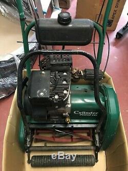 Suffolk Punch 14S Cylinder Roller Self Propelled Mower. Includes grass box