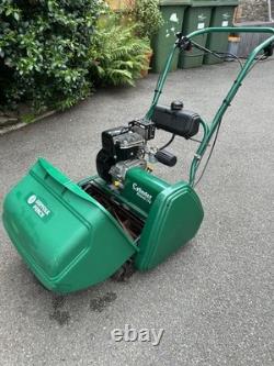 Suffolk Punch 17s Self Propelled Cylinder Lawnmower With Grass box and frame