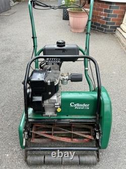 Suffolk Punch 17s Self Propelled Cylinder Lawnmower With Grass box and frame