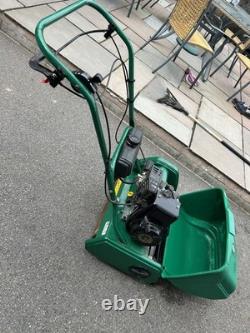 Suffolk Punch 17s Self Propelled Cylinder Lawnmower With Grass box and frame