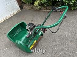 Suffolk Punch 17s Self Propelled Cylinder Lawnmower With Grass box and frame