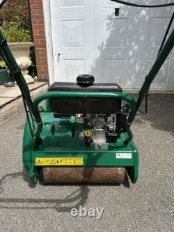 Suffolk Punch 17s Self Propelled Cylinder Lawnmower With Grass box and frame