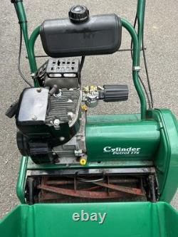 Suffolk Punch 17s Self Propelled Cylinder Lawnmower With Grass box and frame