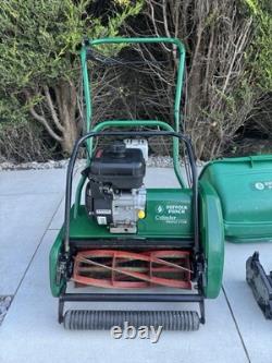 Suffolk Punch 17sk Self-propelled Petrol Cylinder Mower C/w Scarifier Cassette