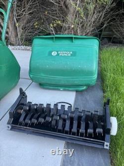 Suffolk Punch 17sk Self-propelled Petrol Cylinder Mower C/w Scarifier Cassette