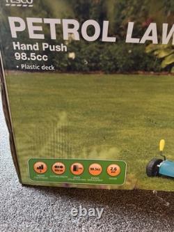 Tesco 98.5cc Hand Push Petrol Lawn Mower with 40cm Cutting Width