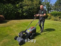 The Mower Hut 40cm 125cc Rotary Petrol Self Propelled Mower