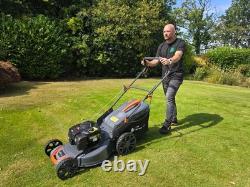 The Mower Hut 51cm 150cc Self-Propelled Petrol Lawn Mower
