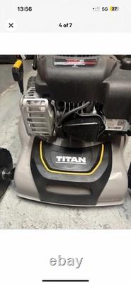Titan Petrol Lawnmower TTLMP300SP40 Self Propelled 125cc 41cm